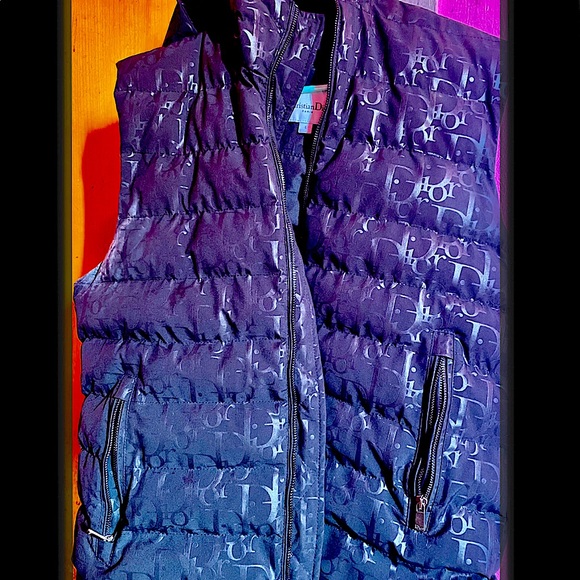 Christian Dior Puffer Vest With Hood 